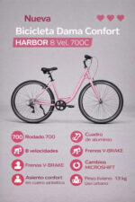 Bicicleta Dama Confort Step-thru Harbor 8 Vel. 700 C. - Imagen 2