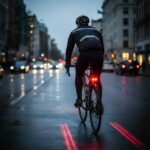 Luz De Seguridad Dual, Led 7func. + Láser 2 Func.-600 P/bici - Imagen 3