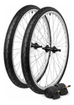 Combo 2 Cubiertas Dsh 26x1.95 Mtb Lisa + 2 Camaras V. Gruesa - Imagen 2