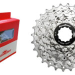 Cassette Sunrace R91 P/ Bici 9 Vel. 11-25 Dts. Plata