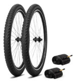 Combo 2 Cubiertas Dsh 26x2 Semislick + 2 Camaras V. Fina - Imagen 2