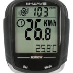 M-wave M30hcw - Computadora Para Bicicleta, Color Negro