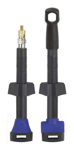 D_821764-MLU47034434182_082021-O.jpg Par De Válvulas M-wave Tubeless Carbón 45mm De Largo M519871 - Imagen 1