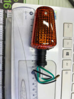 Señalero De Moto Mini Negro C/acrilico Amarillo C/u Gtm00276 - Imagen 3