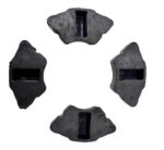 Jgo Gomas Porta Platos Moto Kh100/ar80/kc90/gto110. Gtmkh100
