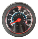 Inflador De Pie Beto,aluminio C/manómetro Válvulas Av/fv 321 - Imagen 2