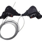 Juego De Shifters P/bicicleta.microshift Ts38 3x7 Vel. Sts38