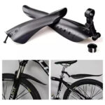Jgo. Guardabarros Plásticos Para Bicicleta. Universales. - Imagen 2