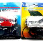 Juego De Luces De Seguridad Blanca 9led Y Rojo5 Led-601-bici