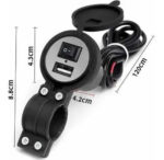Cargador Usb Universal P/manubrio De Moto O Auto - Gtm00372 - Imagen 3