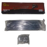 Rayo Cromado P/moto 4mm X 195mm C/nipple X 36 Unidades. 0776
