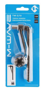 Torquímetro M-wave 3-10 Nm, Allen 3/4/5/6mm, T25 Y Phillips