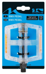 Pedal Bmx M-wave Policarbonato Transp. C/ref. Eje 9/16 382 - Imagen 2