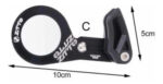 Guía De Cadena P/monoplato Bb-08 Bicicleta Negro - Imagen 3