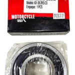 Rulemán Para Moto, 63-28 2rs C3. Gtm00459