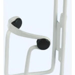 Porta Caramañola Aluminio Blanco P/bicicleta. 317-02