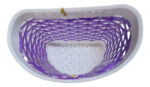 Canasto Plástico Violeta Bicicleta Rodado 12-16 C/precintos - Imagen 4
