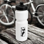 Caramañola Deportiva M-wave 750 Ml Blanca. Made In Taiwan - Imagen 2