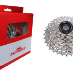 Cassette Sunrace M55 P/ Bici 8 Vel. 11-34 Dts. Plata