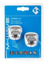 Par De Luz Led Silicona P/bici M-wave Cobra Iv,3 Func - 0630 - Imagen 4