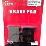 Jgo Pastillas De Freno Tras. Moto Keeway Tx/rkv 200cc. 00810