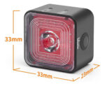 Combo De Luces Lelumia Square Eye Delantera/trasera. P/ Bici - Imagen 3