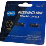 Union De Cadena Kmc P/ 12 Vels. 2 Piezas. Plateado. Bici