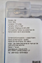 Cadena Kmc X9 9 Velocidades 114 Eslabones Original Taiwan - Imagen 3
