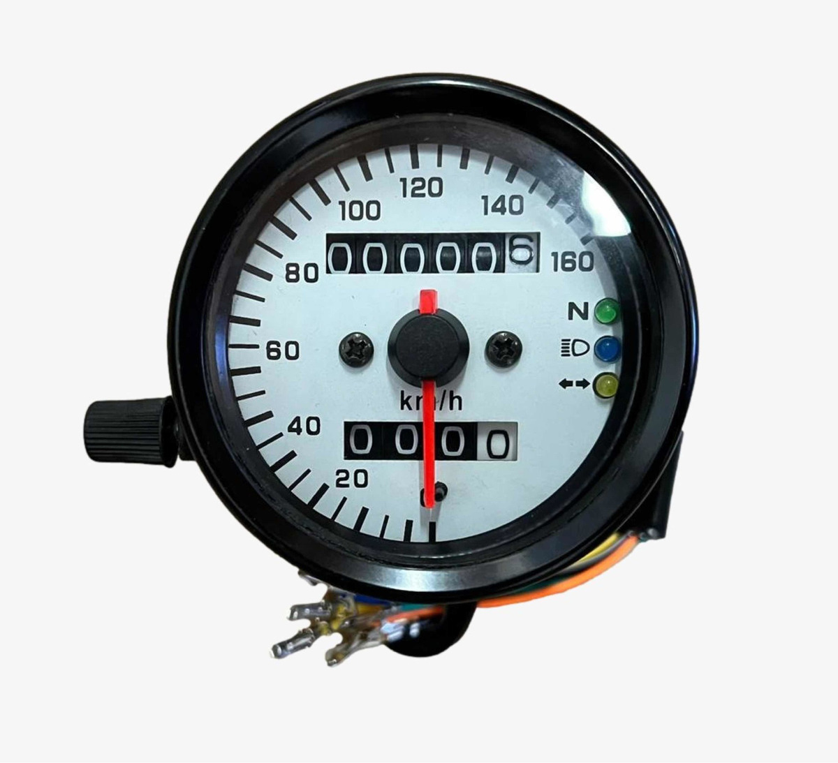 D_997530-MLU49571436342_042022-F.jpg Reloj Cta.kilómetros Tablero Universal Moto Café Racer - Imagen 1