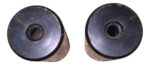 Par Picadores Para Bicicleta Con Detalles 9mm Negros - Imagen 4