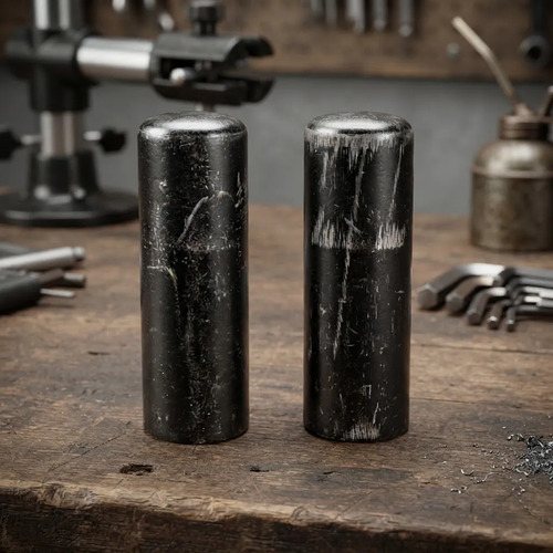 D_913290-MLU117752970073_092026-O.jpg Par Picadores Para Bicicleta Con Detalles 9mm Negros - Imagen 1