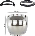Visor Burbuja Amarillo para casco abierto - Imagen 5