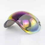 Visor Burbuja Tornasolada para casco abierto