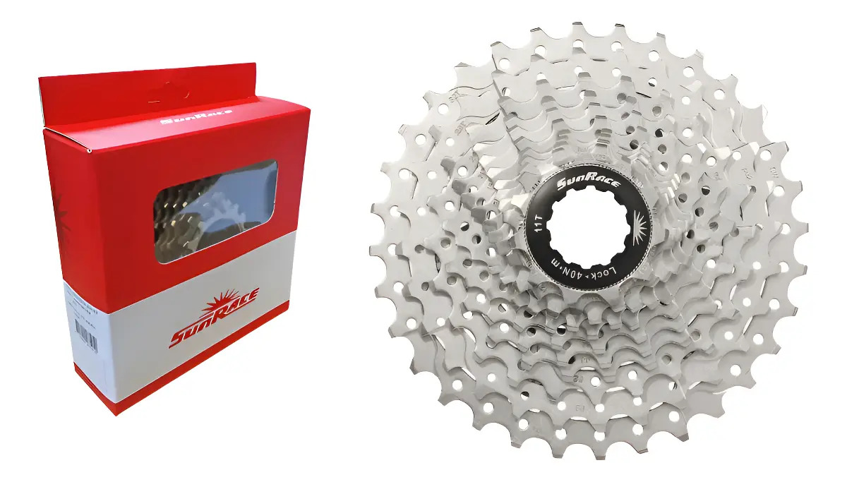 D_624623-MLU93590716826_102025-F.jpg Cassette Sunrace Rs3 P/ Bici 11 Vel. 11-25 Dts. Plata - Imagen 1
