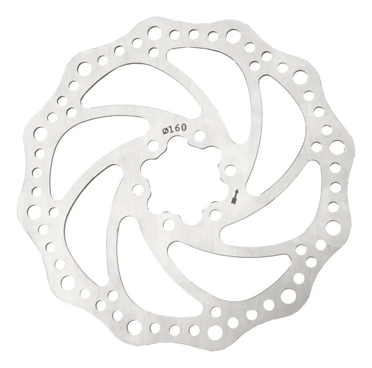 D_627288-MLU73931044824_012024-F.jpg Disco De Freno De Bicicleta 160mm C/6 Tornillos - 600 - Imagen 1