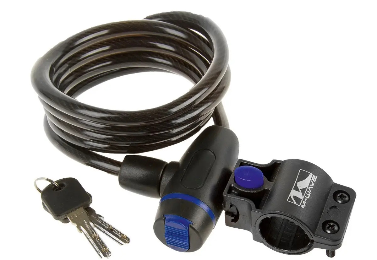 D_645787-MLU28220081766_092018-F.jpg Cadena De Seguridad C/llave M-wave 1,5mts.x 8mm C/sop. 830 - Imagen 1