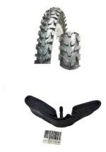 Cubierta + Camara De Valvula Gruesa Para Bicicleta Rodado 20