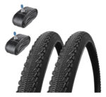 Combo 2 Cubiertas Dsh 26x2 Semislick + 2 Camaras V. Fina - Imagen 3