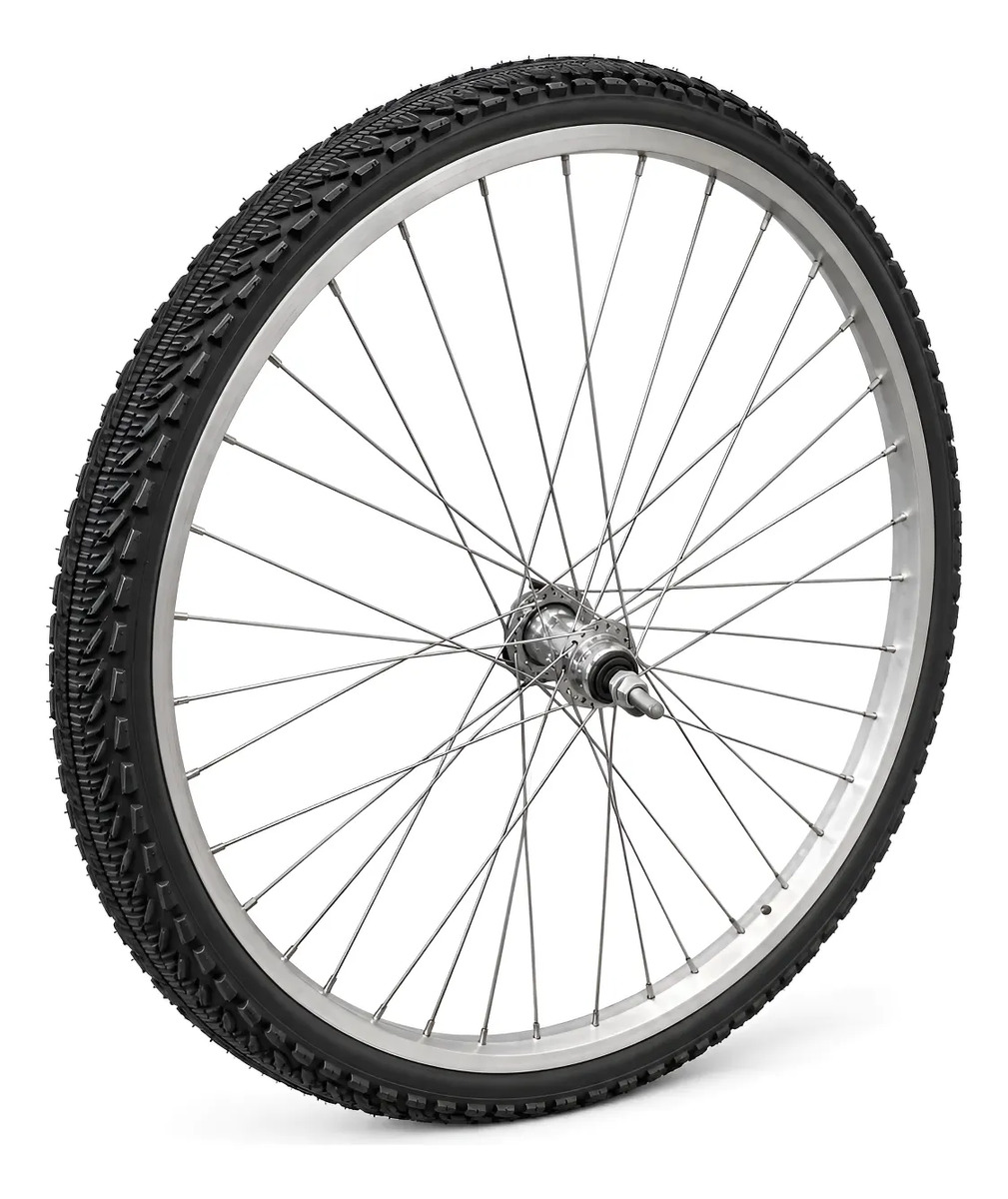 D_677154-MLU116607325198_092026-F.jpg Rueda Alum Del Rod. 26 Mtb + Cubierta Dhs Slick + Cámara - Imagen 1