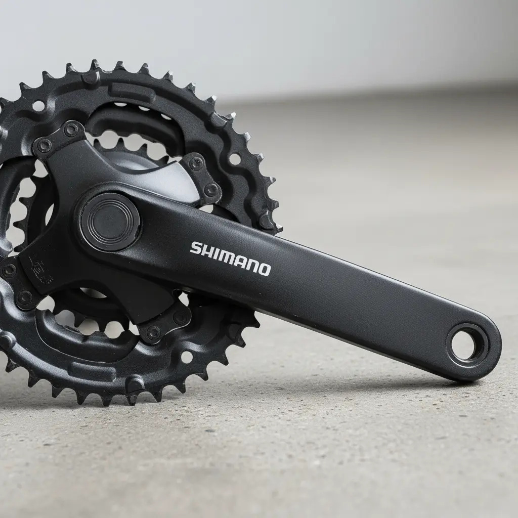 D_696587-MLU97105754533_112025-F.jpg Jgo. De Bielas Shimano Ty301 175mm 42-34-24 Oem. Bici. Platy - Imagen 1