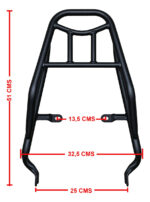 Parrilla Trasera De Moto Vital Xg 125 - Imagen 2