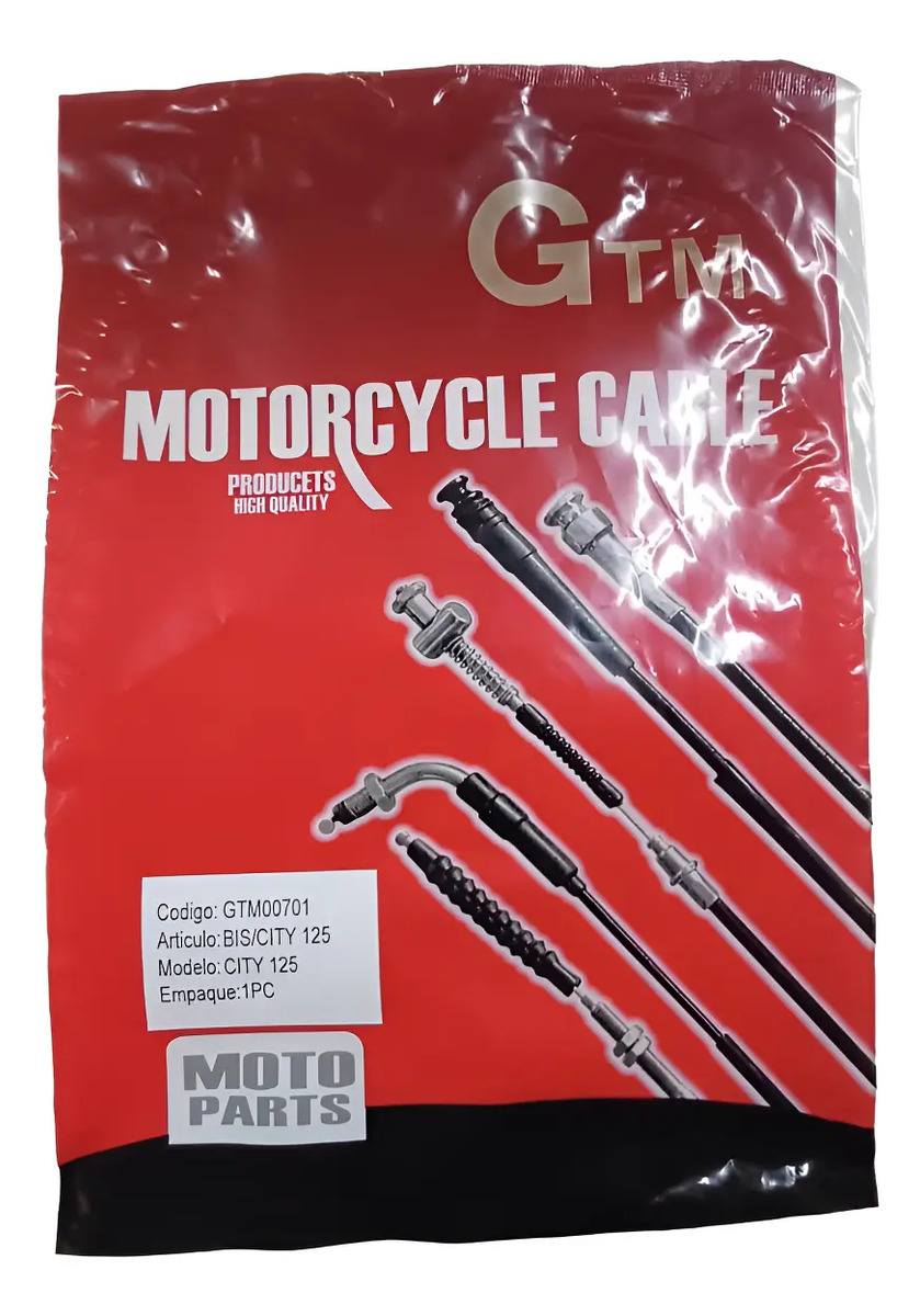 D_720493-MLU86217763441_062025-F.jpg Cable De Acelerador Bis/city 125. Moto 00701 - Imagen 1