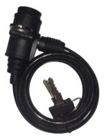 Linga (tranca) Seguridad P/bici Con Llave 1mt.x6mm. M233825
