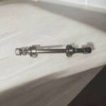 Eje Rueda Trasero Bici Macizo C/rulemán 6200 Largo 180 Mm. - Imagen 2