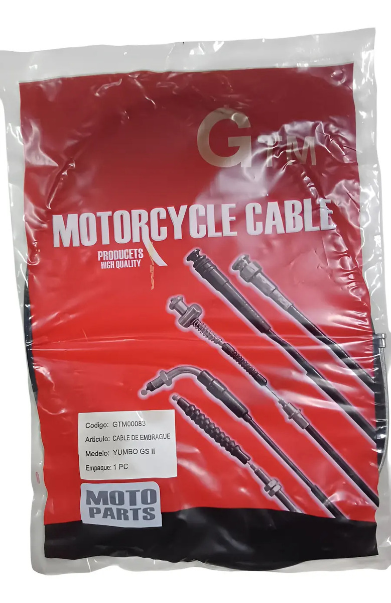 D_794219-MLU89138769411_082025-F.jpg Cable De Embrague Yumbo Gs Ii. Moto 00083 - Imagen 1