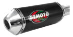 Caño Escape Gemoto Racing 3 Negro Cg -53804