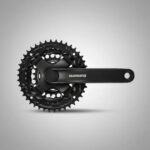 Jgo. De Bielas Shimano Ty301 175mm 42-34-24 Oem. Bici. Platy - Imagen 3