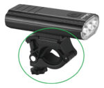 Soporte De Luz Delantera Lelumia Tri Eye. Bici - Imagen 2