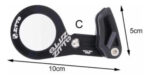 Guía De Cadena P/monoplato Bb-08 Bicicleta Negro - Imagen 3