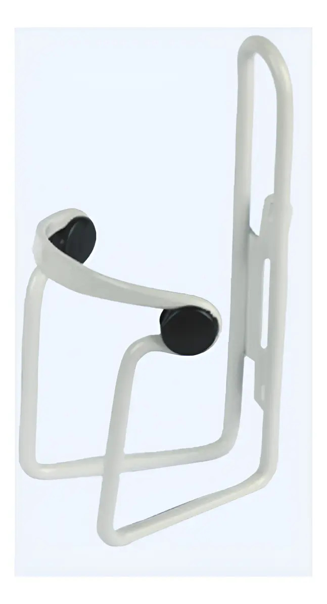 D_898736-MLU93598678194_102025-F.jpg Porta Caramañola Aluminio Blanco P/bicicleta. 317-02 - Imagen 1